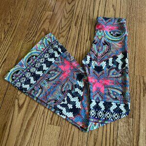 Onzie Printed Bellbottom Pants